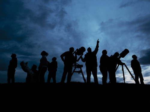 Observación astronómica adultos - V Jornadas Medioambientales