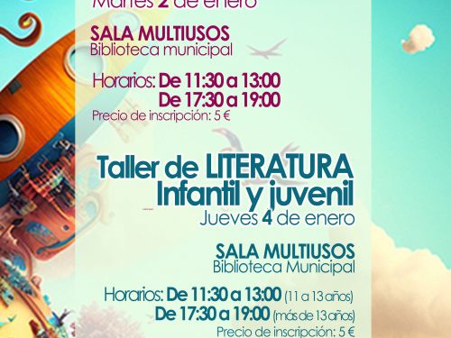 Taller de LITERATURA infantil y juvenil