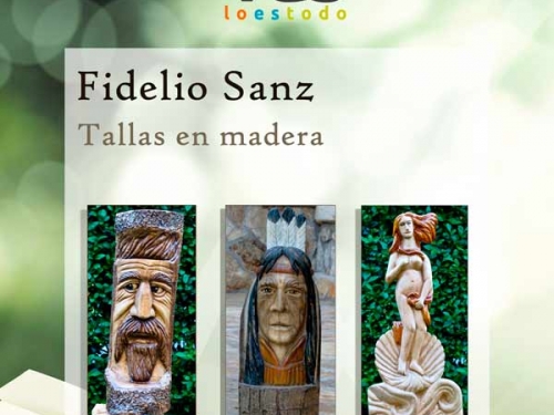 Exposición Tallas de Madera Fidelio Sanz