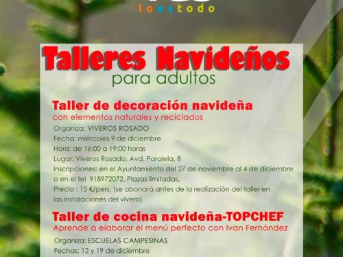 Talleres Navideños para Adultos