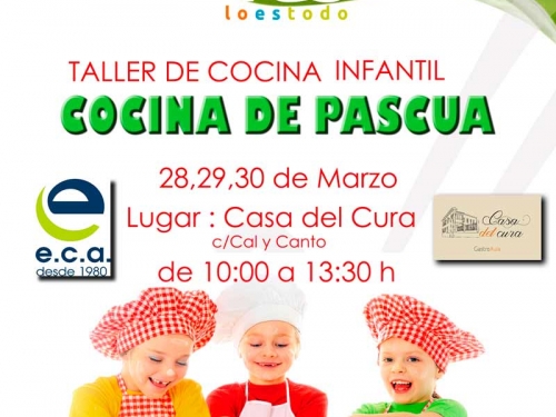 Taller de cocina infantil de pascua