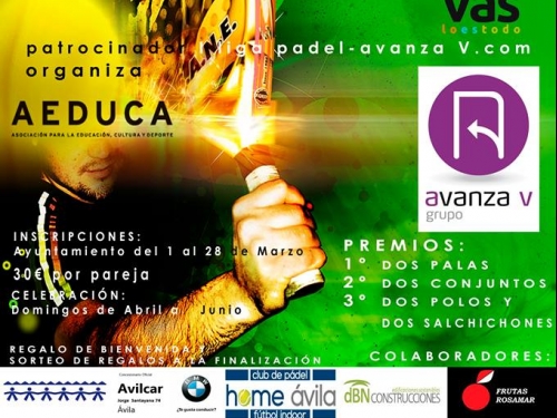 Inscripciones I Liga de Padel Villa de Las Navas