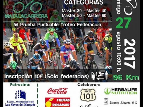 IV Trofeo de Ciclismo Categoría Master Villa de las Navas del Marqués.