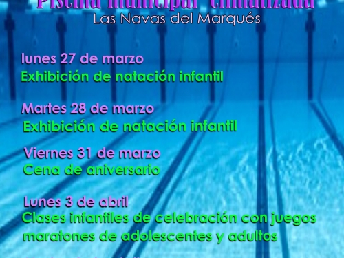 Aniversario Piscina Municipal Climatizada