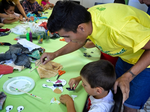 Taller de reciclaje infantil - Bolsos