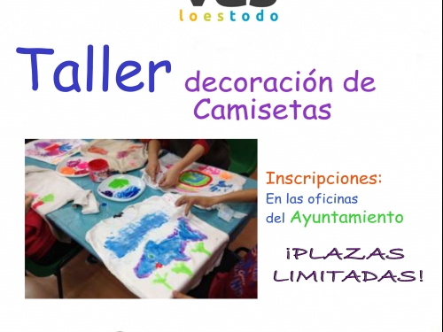 Taller Gratuito de Decoración de Camisetas