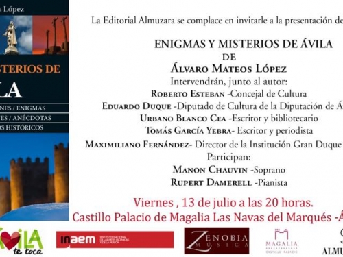 Presentación del libro Enigmas y Misterios de Ávila