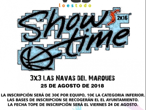 Show Time de Baloncesto modalidad 3x3