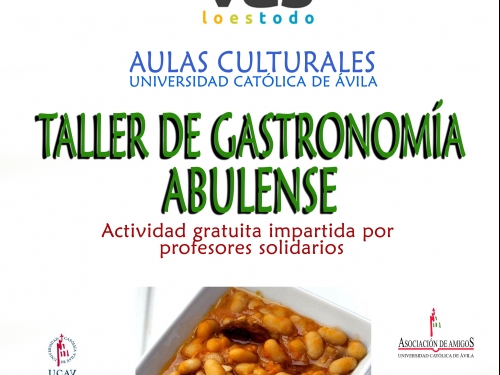 Taller Gratuito de Gastronomía Abulense