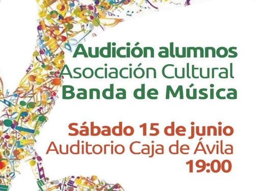 Audición de los alumnos de la Banda de Música Las Navas del Marqués