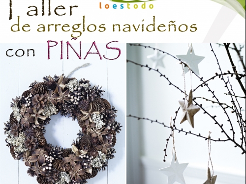 Taller de Arreglos Navideños con Piñas