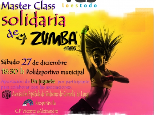 Master Class Solidaria de Zumba