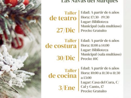 Talleres Infantiles Navidad 2023