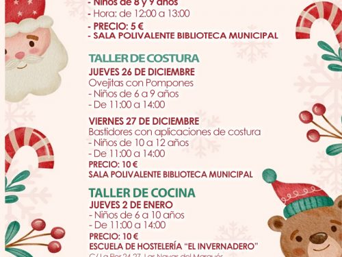 Talleres infantiles de Navidad