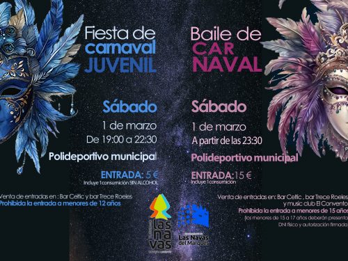 Fiesta juvenil de carnaval