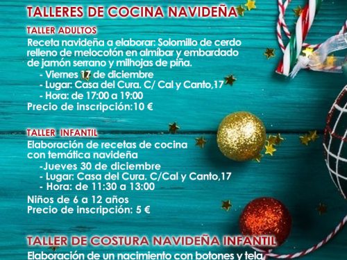 talleres navideños