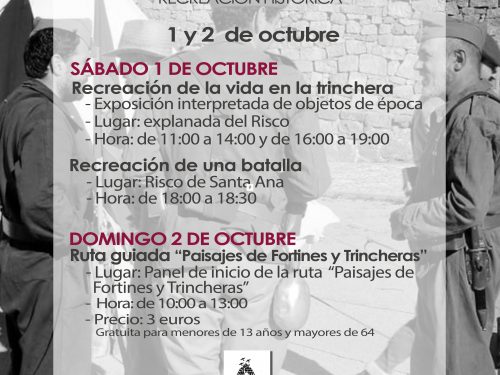 La Vida en la Trinchera - Recreación y ruta guiada