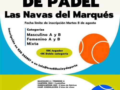 TORNEO DE PÁDEL